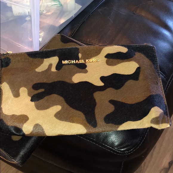 MK Large clutch and large zippy wallet calf hair - Picture 4 of 7